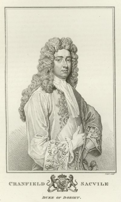 Cranfield Sacvile, Hertog van Dorset door Godfrey Kneller